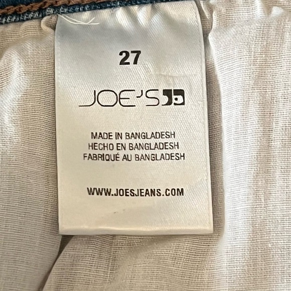 JOE'S JEANS BOYFRIEND CROP STRAIGHT LEG MEDIUM WASH JEANS NWT WOMEN'S SIZE 27 - Picture 13 of 16